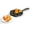 Norpro Cast Iron Stuffed Pancake Pan, Munk/Aebleskiver