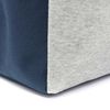 Chums CH60-3736 Rope Handle Bucket Slim Sweat Nylon Storage Bag HGrayxBasicNavy, HGrayxBasicNavy