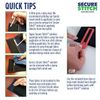 Secure Stitch Liquid Sewing Solution Kit! Fabric Glue