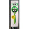 ☆20☆ SCHICK XTREME 3 Blade Sensitive Disposable Razors ☆Lubricating ALOE Strip☆