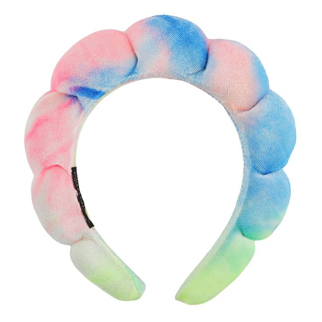 YUXIANLB Spa Headbands for Washing Face, Tie Dye Bubble Skincare Headband for Women, Puffy Makeup Headbands for Face Washing, Mask, Makeup Removal, Shower, Skin Care Headbands for Women Hair Accessory