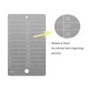 ArlinaL Steel Bitcoin Crypto Cold Storage Seed Backup, Compatible with All BIP39 Hardware & Software Wallets - Fireproof, Shockproof - Silver