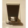 Universal White Phone & Ipad/Tablet Holder with Silicone Mat and Adjustable Height/Angle