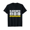 Blacksmith No App I Smith Amboss Craftsman T-Shirt