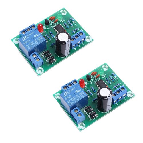 HAMILO Water Level Detection Sensor Control Module Liquid Sensor for Fish Breeding Set of 2