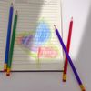 LCPQMZGH 48 Pcs Erasable Checking Pencils, Pre-Sharpened, for Marking, Coloring, Tests, Grading, Office, School (Blue)
