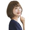 Brightlele p-hf1244-ORB Bob Wig, Fully Hand Planted Wig, Medical Use, Natural Wig