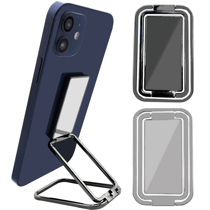 2 Pack Cell Phone Ring Stand Holder, IOUALEY Finger Kickstand 360 ...