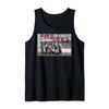 The Warriors Red Accent Group Shot Tank Top, black
