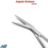 Dental Angular Scissors Bend Blade Tissue Suture Removal Surgical Instruments CE