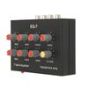 Cuifati 7 Band Car Audio Equalizer, Output Input, 12dB High Bass Setting, Dual Channel, 3.5mm Interface, Digital Audio Processor Equalizer for