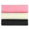 African Exfoliating Net,JASSINS African Sponge Net,Body Exfoliating Long Net Shower Body Scrubber Back Scrubber Skin Smoother（Black+White+Pink）