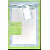 Gartner Blue Gingham Printable Baby Boy Announcements Invitations Kit (50 Ct)