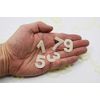 50 Piece Glow in The Dark Number Set Wall Ceiling Decor