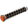 Claber 50945 90006 Pop-Up Sprinkler Adjustable, Black/Orange
