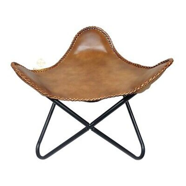 Leather Ottoman Footrest Modern Home Living Room Bedroom Triangle Stool PL2-94