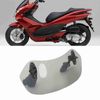 Adjustable Clip On Windscreen Wind Deflector Windshield Tawny for Motorcycle, Wind Protection, Noise Reduction