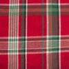 DII Christmas Fabric Square Napkin Set, Cotton, Tango Red Plaid