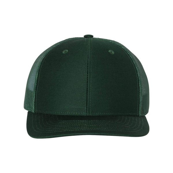 Richardson Snapback Trucker Cap Adjustable Dark Green
