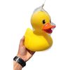 Jumbo Yellow Rubber Ducky (10.5") Makes Noise When Squeezed! Has Open Beak