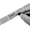 ChromaLabel 1 x 1.50 Inch Permanent Color Code Rectangle Labels, 250 Labels per Dispenser Box, Orange