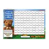 A3 Teddy Fundraising Scratchcard Match and Win card Age 3+