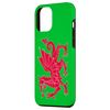 iPhone 14 Pro Max Welsh Flag Red Dragon in red & white Case