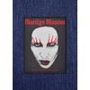 Marilyn Manson Face Patch 10x8cm