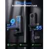 Smart Lock with Camera & Handle Fingerprint Keyless Door Lock WiFi APP Control