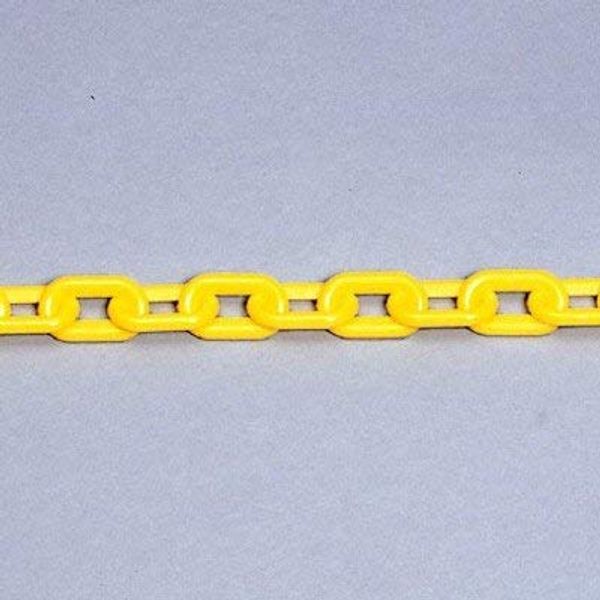 Unit 871-224 Plastic Chain, Yellow, 16.4 ft (4 m)
