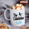 Personalized The Codefather Coffee Mug with Name, Web Development Tea Cup, Computer Science Mug, Custom Coder Gift for Graduation, Birthday, Python Developer Mug, White Ceramic Cup 11oz or 15oz