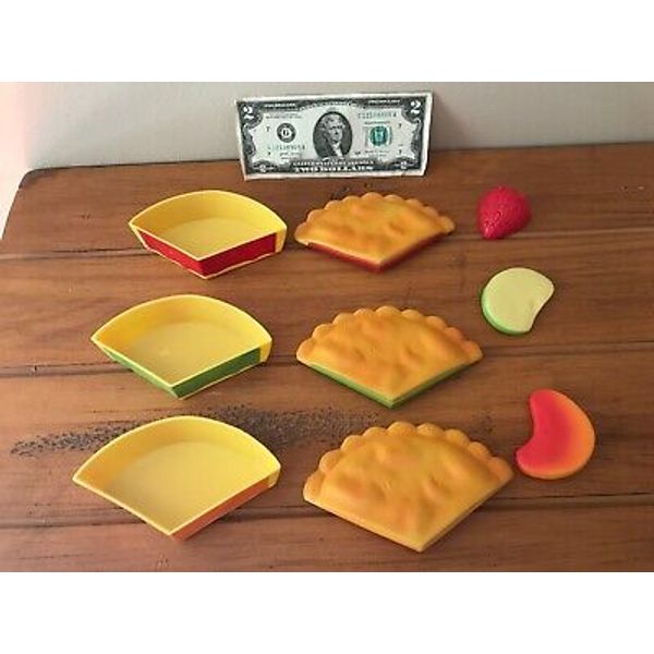 LEARNING RESOURCES TIKES FISHER PRICE FRUIT PIE  9 PC ● PEACH STRAWBERRY APPLE