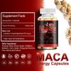 Organic Maca Root Capsules | 120 Pills | Peruvian Maca Extract for Men & Women