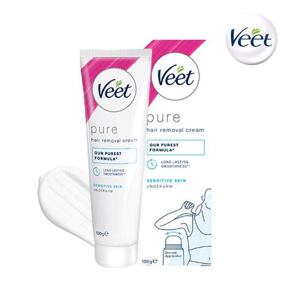 VEET Beat Underarm Hair Removal Cream for Sensitive Skin 100ml