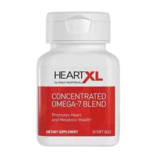 HeartXL High Potency Omega-7 Blend Cardiovascular Health Support - Promotes H...