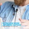 Pyle USB Lavalier Lapel Microphone USB C Adapter, Cable Wrap Plug