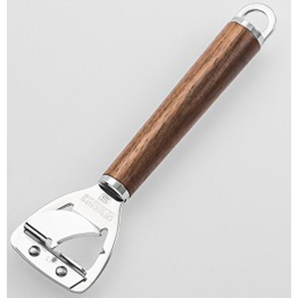 Suncraft WT-19 Bottle Opener, Can Opener, Made in Japan, Woody Time, Natural Wood Handle, Walnut, Brown