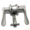 Ancient Treasures Keyed Door Lever Entry Handle L57511SATLT Rustic Satin Chrome
