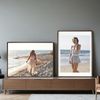 11X14 Premium Picture Frame Set of 2 - Solid Walnut Wood, Uv-Blocking Plexiglass