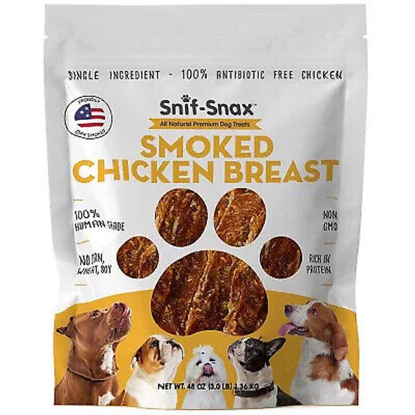 Snif-Snax Smoked Chicken Breast Dog Treats 48 oz.