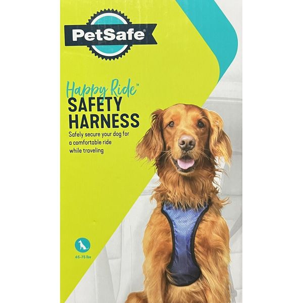 Pet Safe Happy Ride Safety Harness For dogs 45 to 75 pounds Car Harness