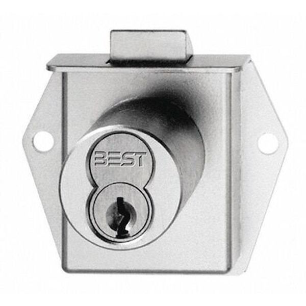 Best 5L7ml2626 Latchbolt Cabinet Lock,Satin Chrome