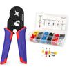 WORKPRO Ferrule Crimping Tool Kit Ratchet Wire Crimping Plier w/800PCS Terminals
