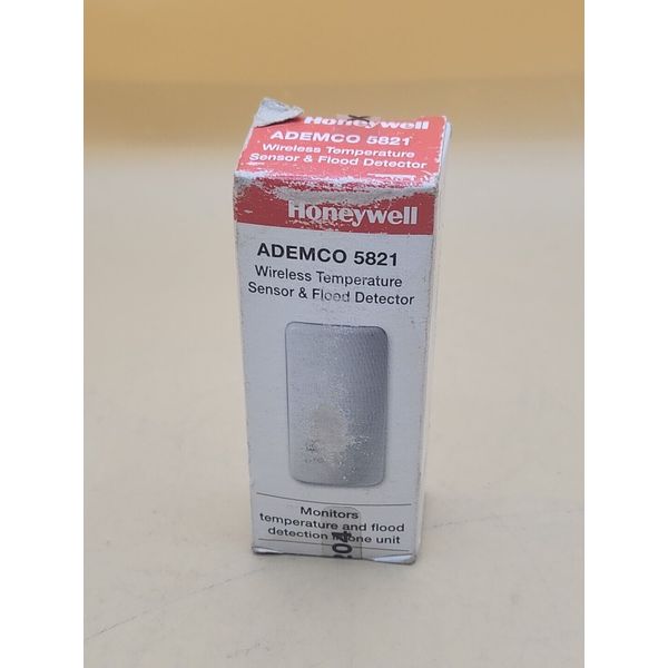 Honeywell 5821 Wireless Temperature Sensor & Flood Detector Battery White New