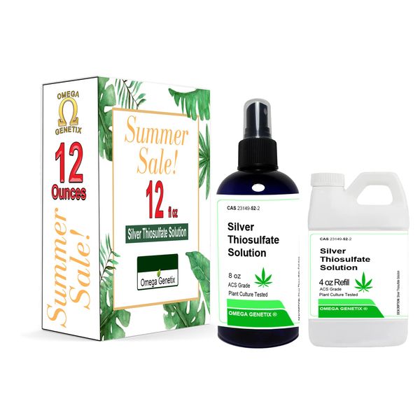 12 Oz Silver Thiosulfate Solution (Special Summer Pack) | Feminized Seeds | Autofem Seeds