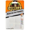 Gorilla Mounting Tape Squares Crystal Clear (1 Pack)