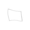 sparefixd Freezer Compartment Ice Box Seal for ARISTON Fridge with Freezer