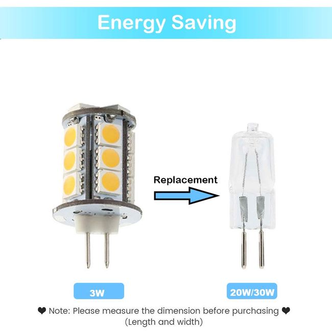 JQ Green America JQ-G4-C03K55 3 watt T3 LED, Bi-Pin (G4), 5500K – Lighting  Supply Guy