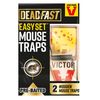 Deadfast 20300397 Easy Set Mouse Trap, Twin Pack