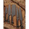 CUSTOM HANDMADE D2 TOOL CHEF KITCHEN KNIVES CHEF SET X260